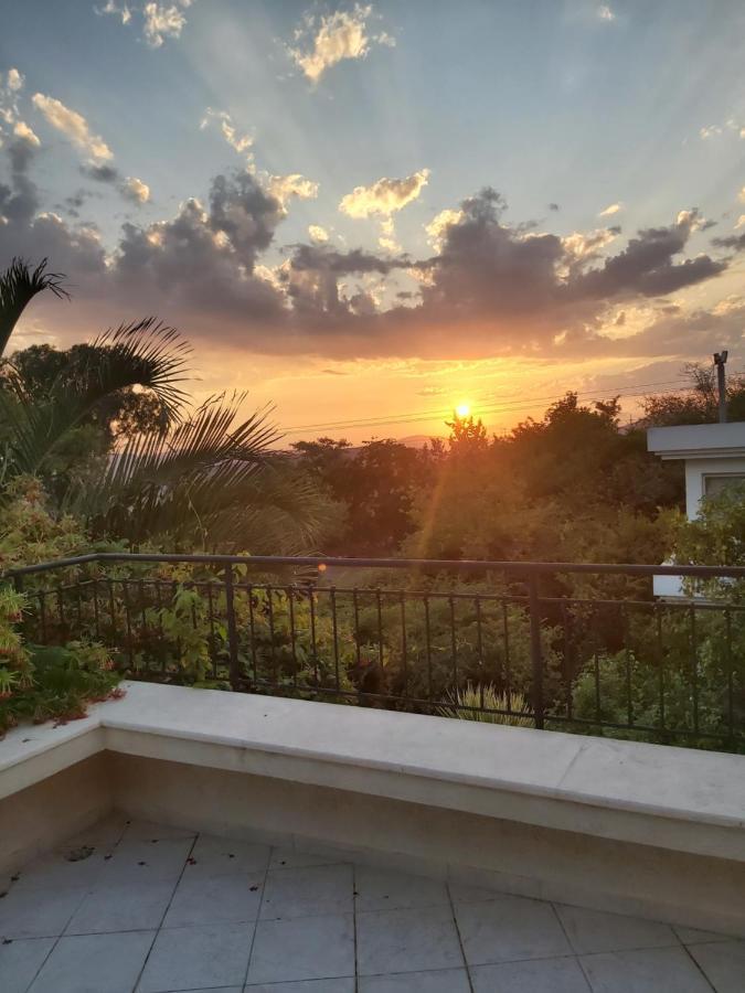 Apartamento למרפסת La Balcona Chorazim Exterior foto